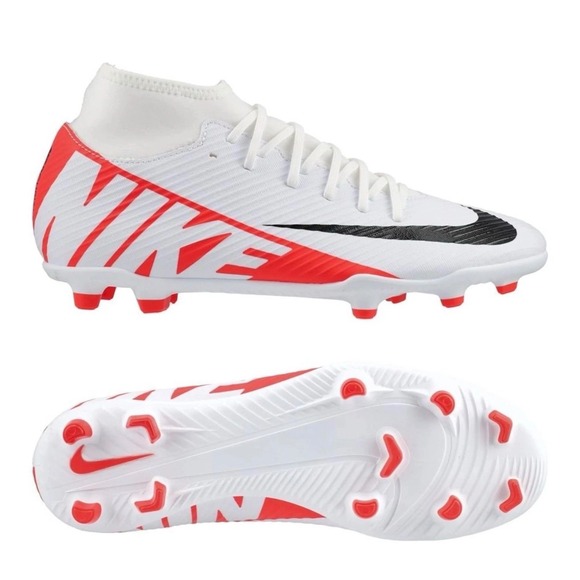 Nike Mercurial Superfly 6 Academy MG Mens White Crimson‎ Excellence Cleats main image 7